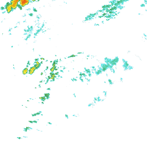 Tutkakuva sateen
            intensiteettistä Etelä-Suomessa kello 21.00