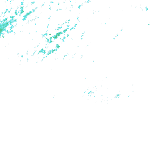 Tutkakuva sateen
            intensiteettistä Etelä-Suomessa kello 21.30