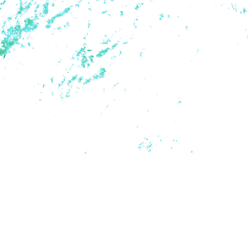 Tutkakuva sateen
            intensiteettistä Etelä-Suomessa kello 21.40