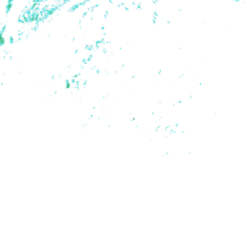 Tutkakuva sateen
            intensiteettistä Etelä-Suomessa kello 22.00