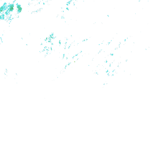 Tutkakuva sateen
            intensiteettistä Etelä-Suomessa kello 22.35