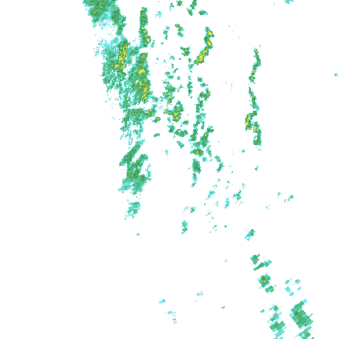 Tutkakuva sateen
            intensiteettistä Etelä-Suomessa kello 6.20