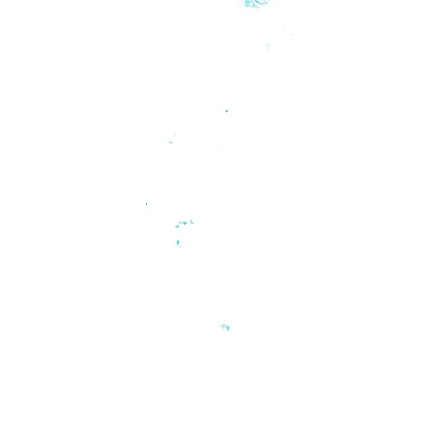Tutkakuva sateen
            intensiteettistä Etelä-Suomessa kello 19.55