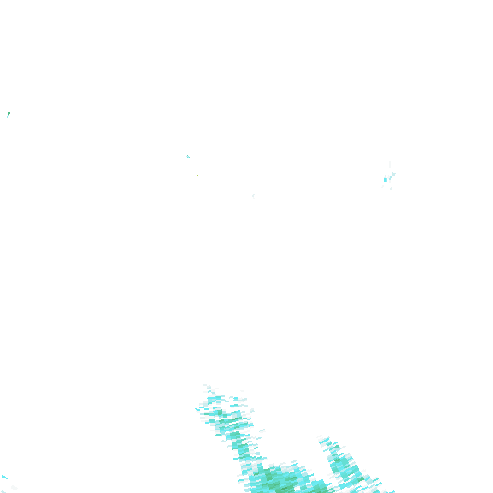 Tutkakuva sateen
            intensiteettistä Etelä-Suomessa kello 17.15