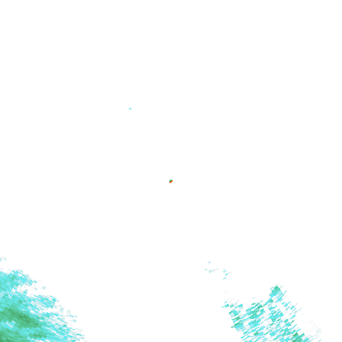 Tutkakuva sateen
            intensiteettistä Etelä-Suomessa kello 17.55