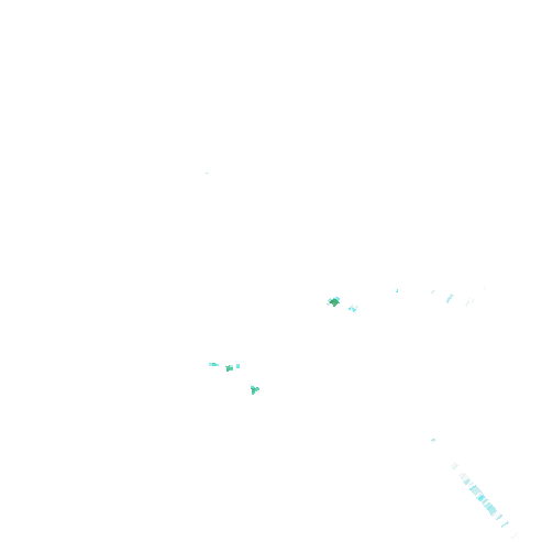 Tutkakuva sateen
            intensiteettistä Etelä-Suomessa kello 18.30