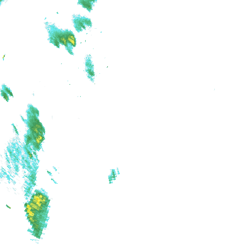 Tutkakuva sateen
            intensiteettistä Etelä-Suomessa kello 20.55