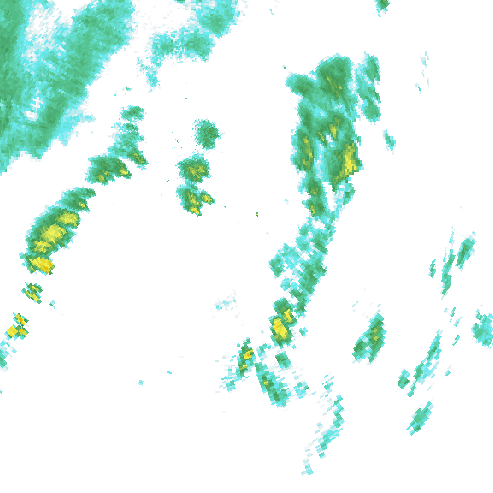 Tutkakuva sateen
            intensiteettistä Etelä-Suomessa kello 22.00