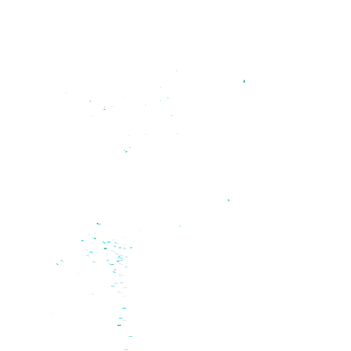 Tutkakuva sateen
            intensiteettistä Etelä-Suomessa kello 8.15