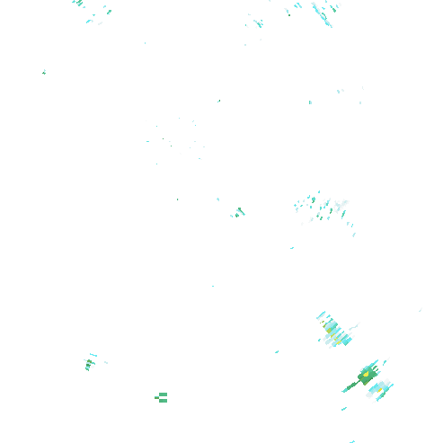 Tutkakuva sateen
            intensiteettistä Etelä-Suomessa kello 5.50