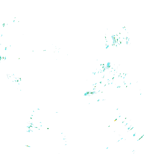 Tutkakuva sateen
            intensiteettistä Etelä-Suomessa kello 7.10
