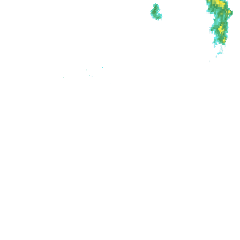 Tutkakuva sateen
            intensiteettistä Etelä-Suomessa kello 19.15
