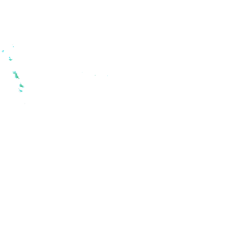 Tutkakuva sateen
            intensiteettistä Etelä-Suomessa kello 19.20